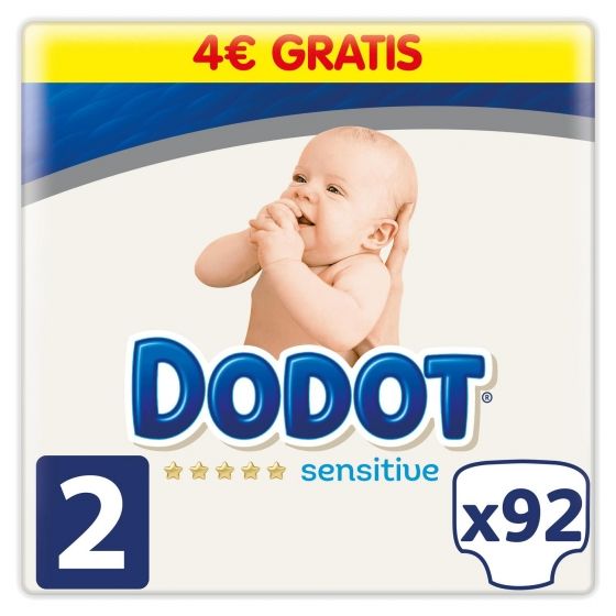pañales dodot sensitive talla 2 mercadona