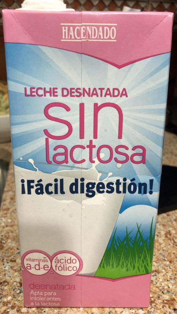 Leche desnatada sin lactosa en Mercadona - Donde comprar On line - Top 12