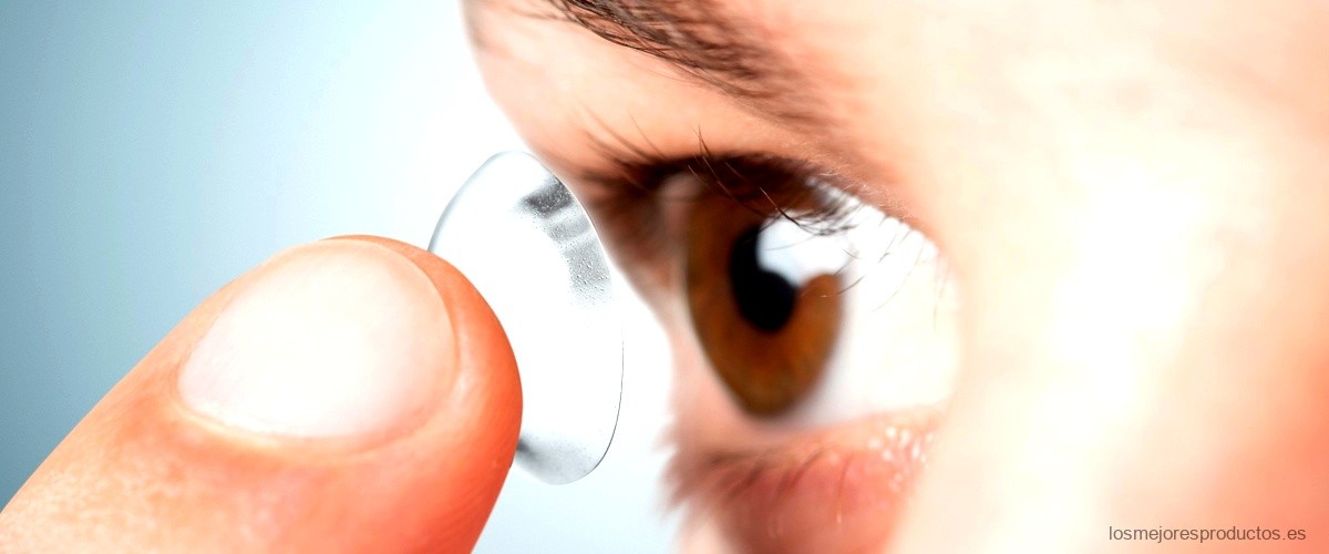 ¿Cómo se llaman las lentes de contacto?