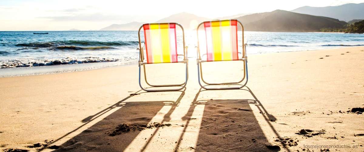 Comodidad sin límites: colchonetas de playa de lona