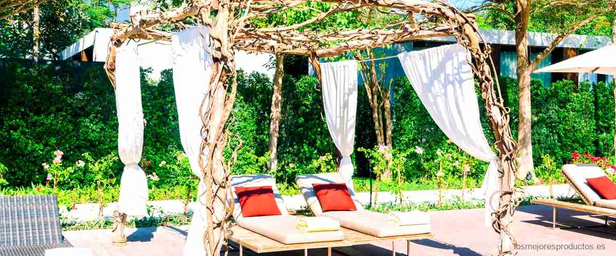 Crea un ambiente acogedor con cortinas de bambú para exteriores