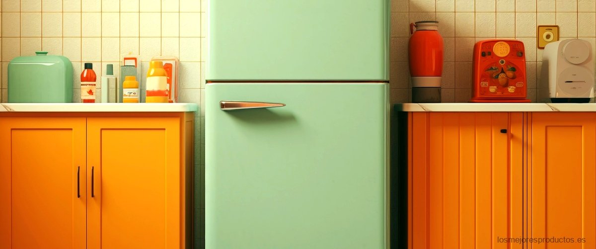 ¿Cuál es la anchura de los frigoríficos?