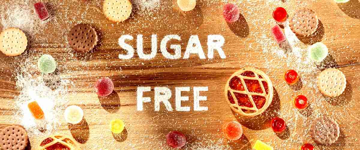 ¿Cuáles son los dulces sin azúcar?