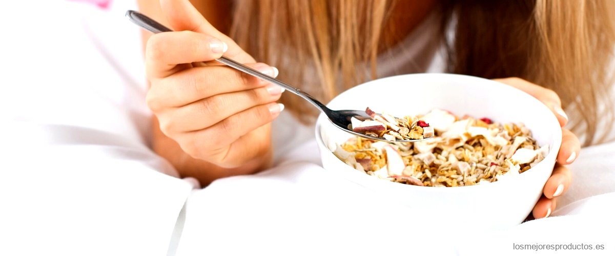 ¿Cuántas calorías tiene la papilla de cereales?