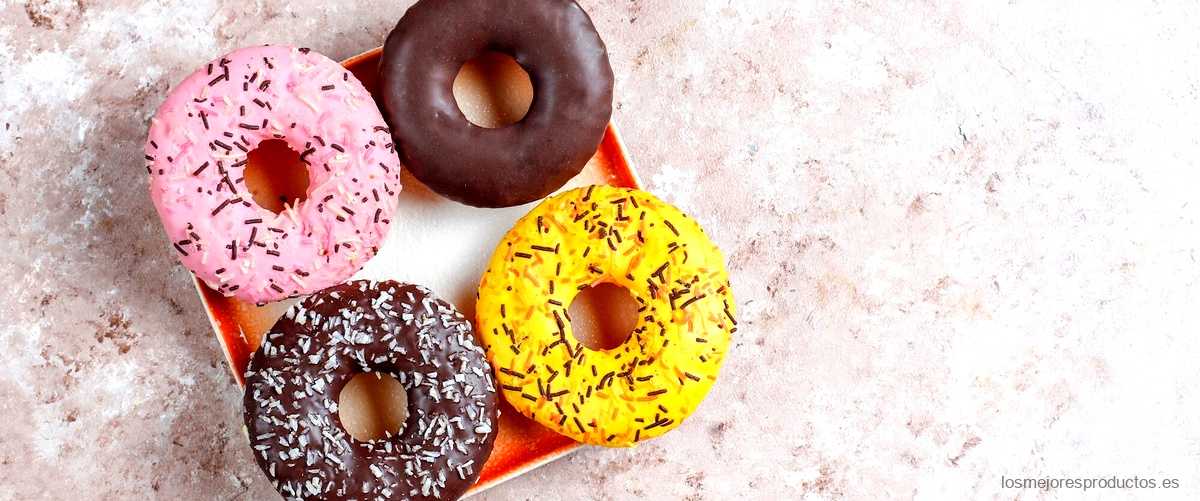 ¿Cuántas calorías tiene un donut de chocolate blanco?