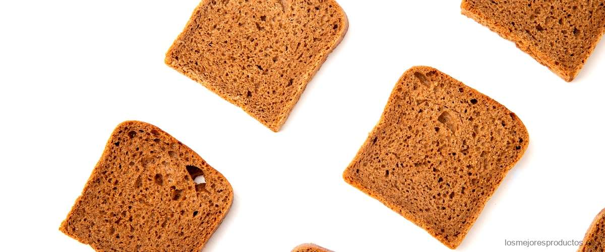 ¿Cuántas calorías tiene un pan tostado integral?