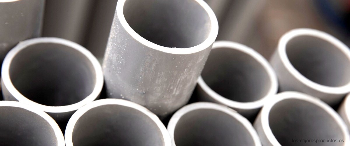 ¿Cuánto mide de largo un tubo de acero inoxidable?