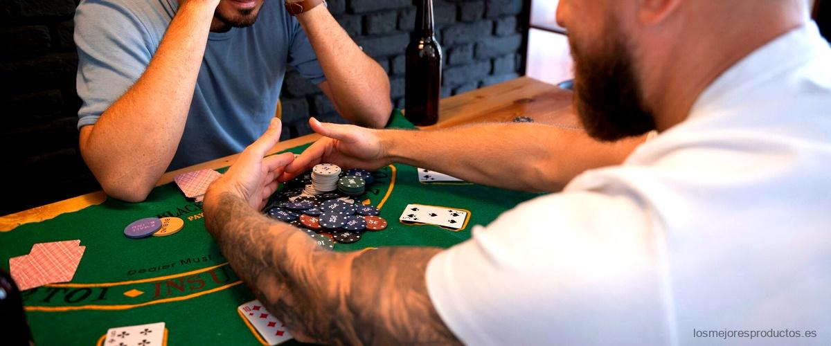 ¿Cuánto mide una mesa de póquer profesional?