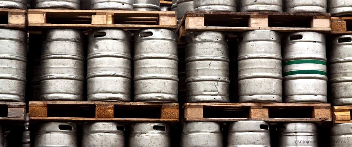 ¿Cuánto pesa un barril de cerveza Mahou?