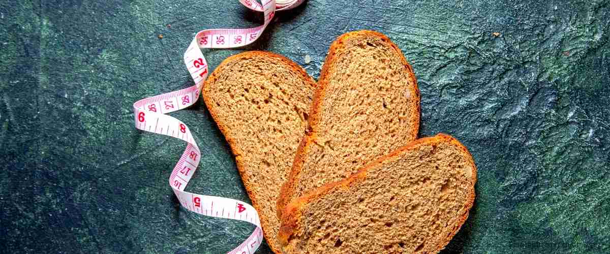 ¿Cuánto pesa una rebanada de pan de molde?