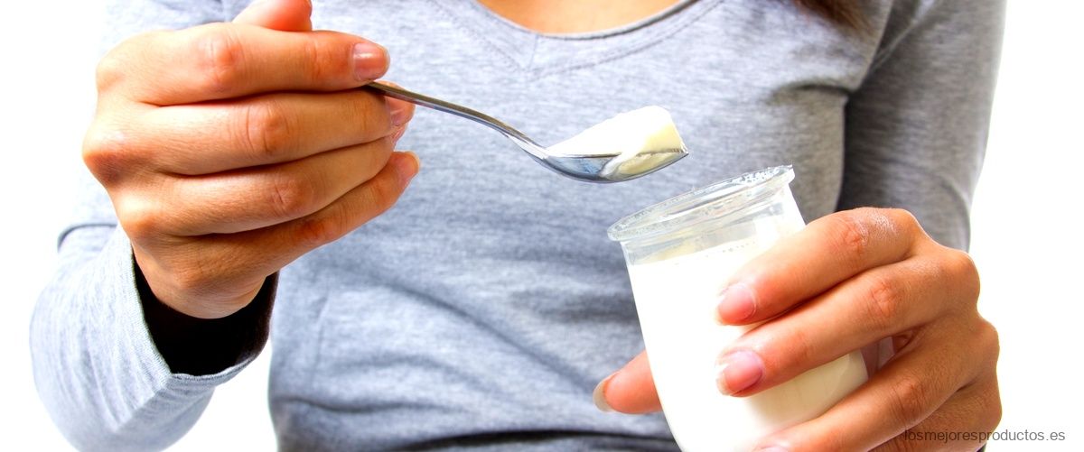 ¿Cuánto yogur natural hay?