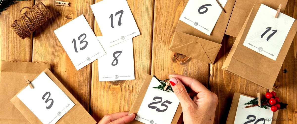 ¿Cuántos días tiene un calendario de Adviento?