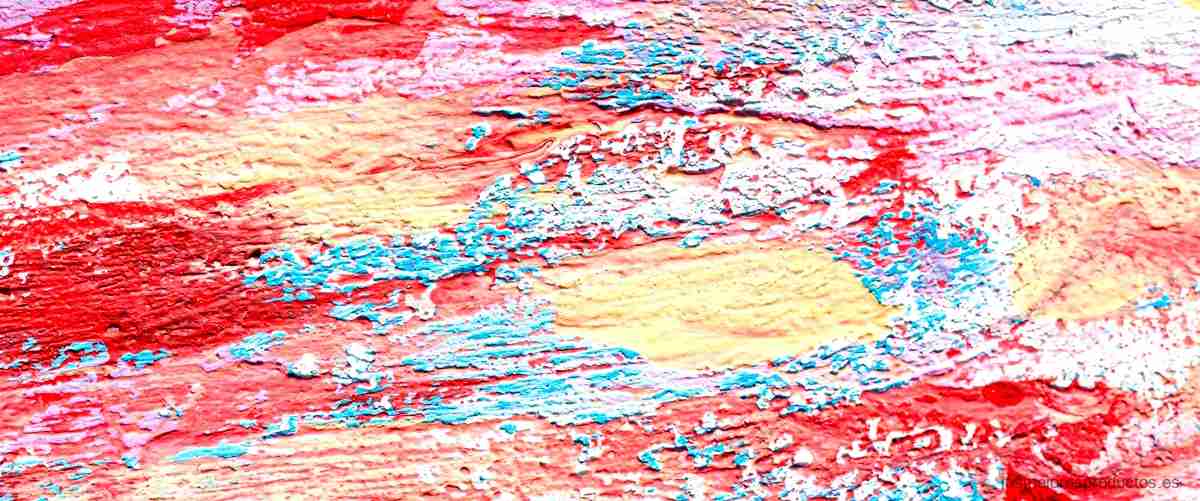 Descubre la belleza de los cuadros abstractos pintados a mano en acrílico