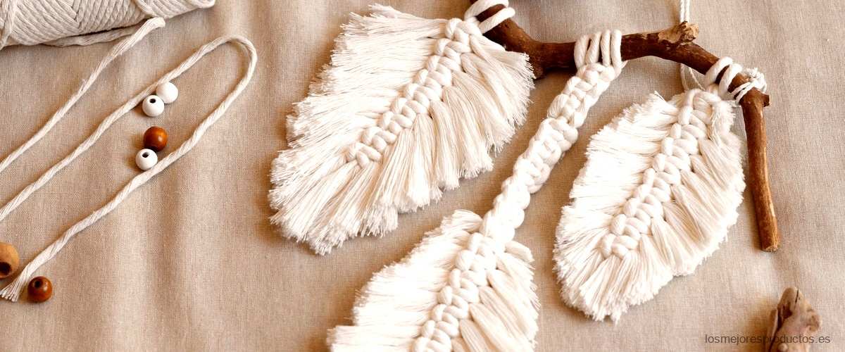 Descubre tapices de macramé originales para tu hogar