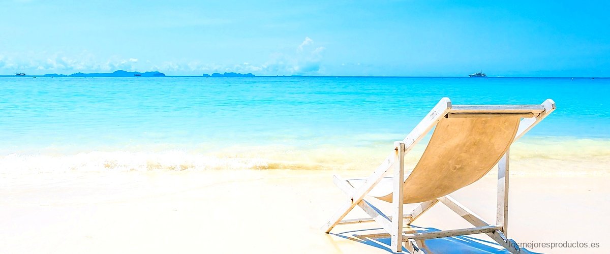 Encuentra la silla de playa perfecta en Hipercor: confort y diseño excepcionales