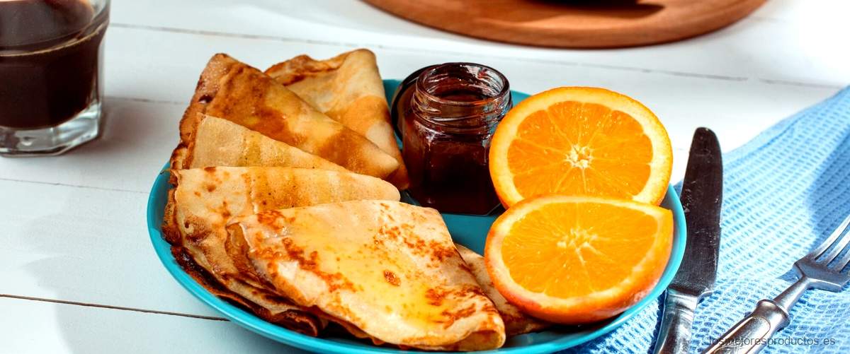 Los mejores ingredientes para crepes mandarines