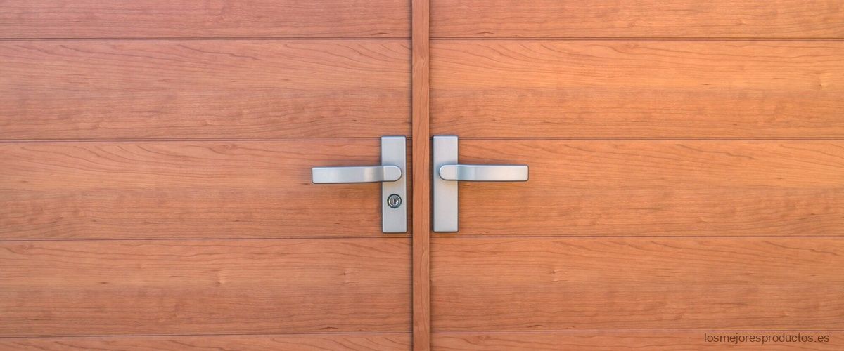 Manijas empotradas: una solución discreta para puertas correderas