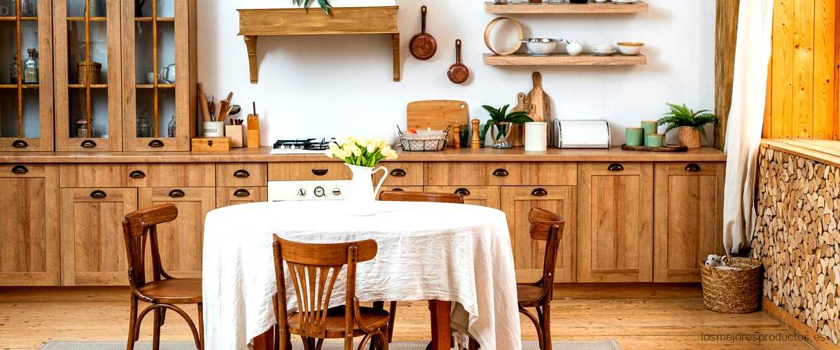 Muebles de cocina rústicos baratos: calidad y calidez para tu hogar