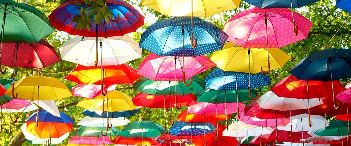 Protección y estilo en uno: Los paraguas Alehop te sorprenderán.