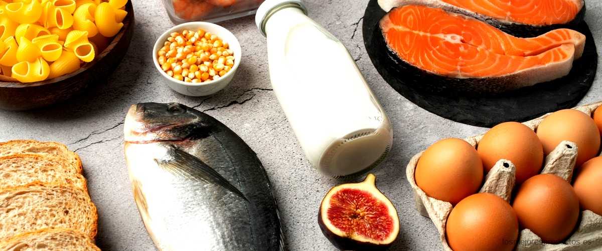 ¿Qué alimentos contienen proteína de vaca?