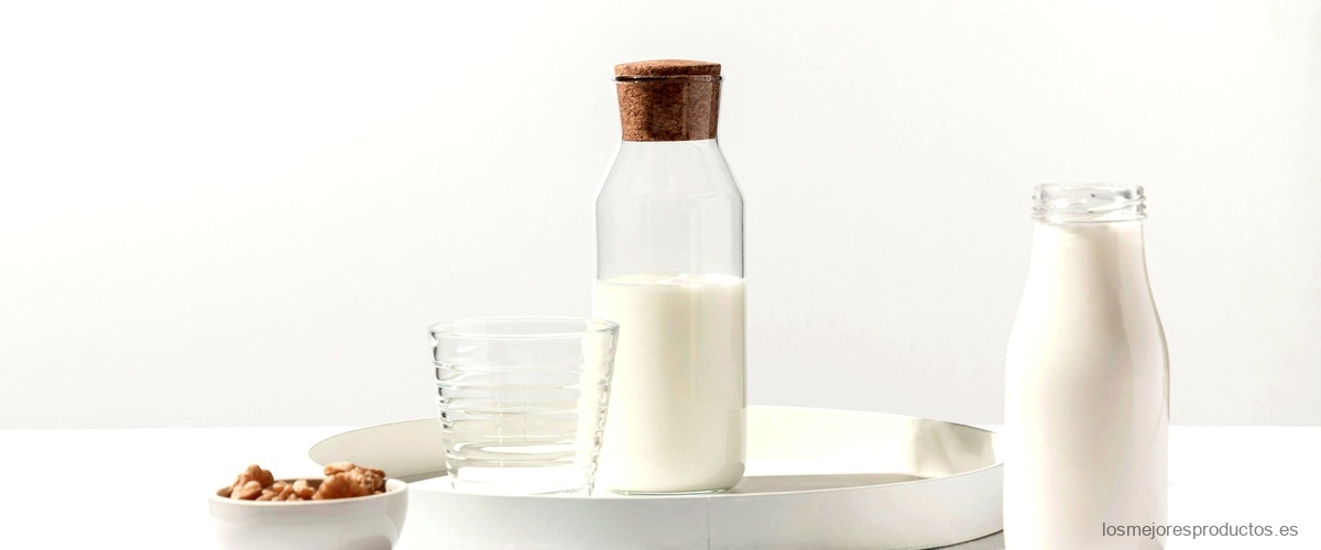¿Qué contiene la leche de soja?