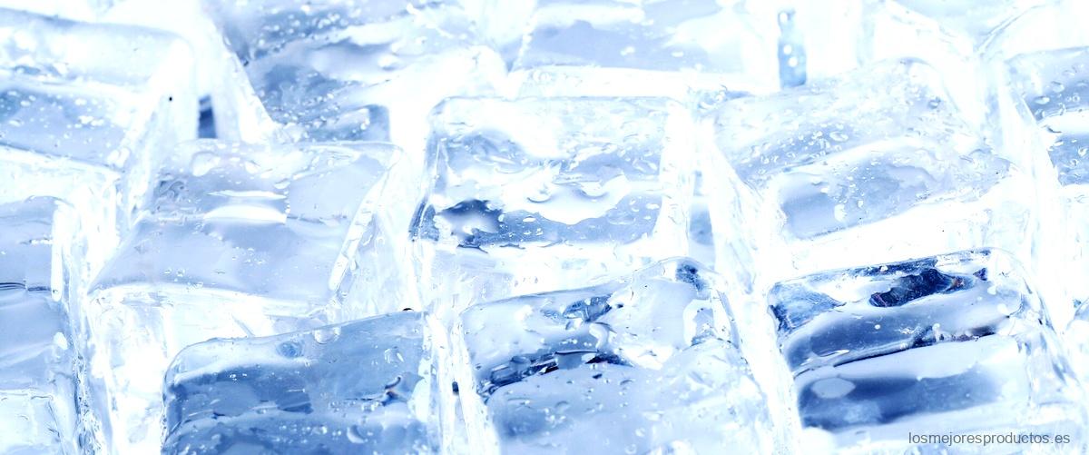 ¿Qué contienen los cubos de hielo reutilizables?