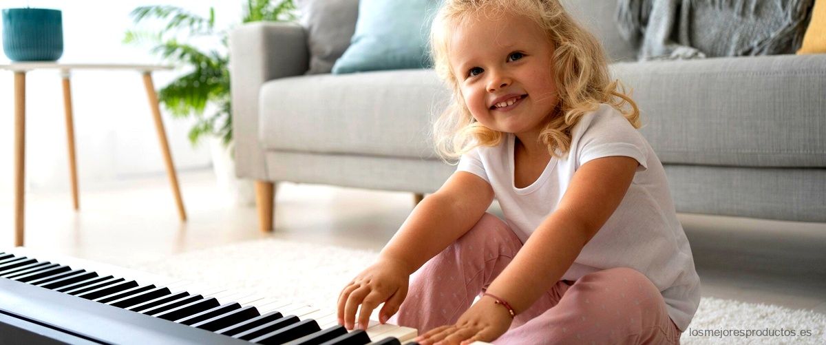 ¿Qué es un piano para niños?