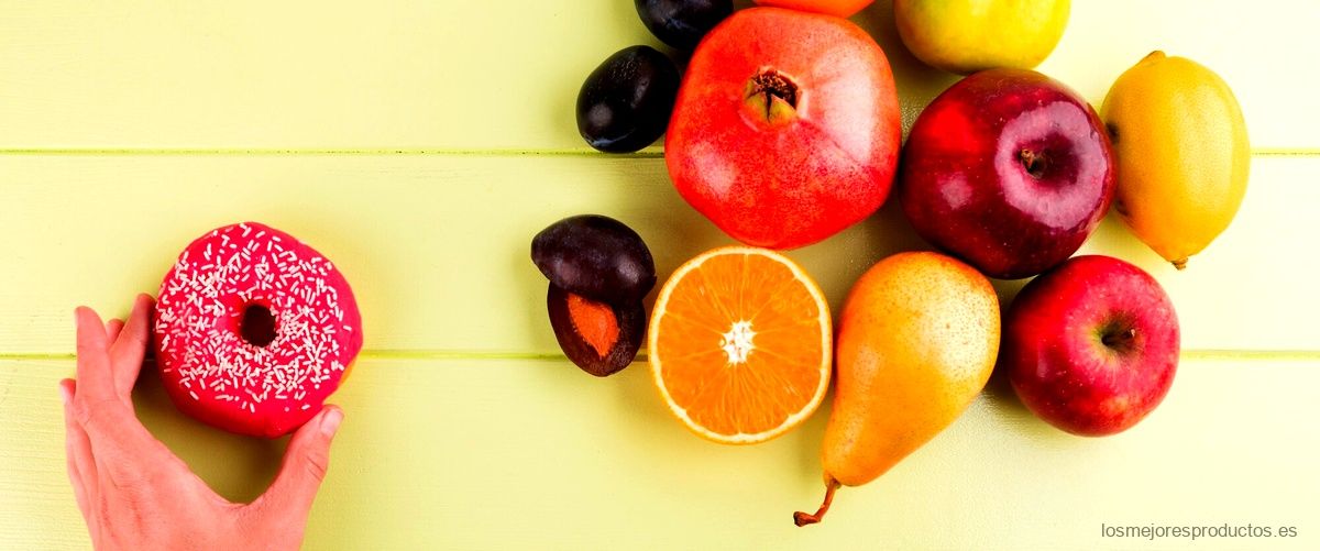 ¿Qué frutas contienen sorbitol?