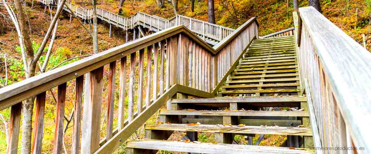 ¿Qué tipo de madera se recomienda para escaleras?