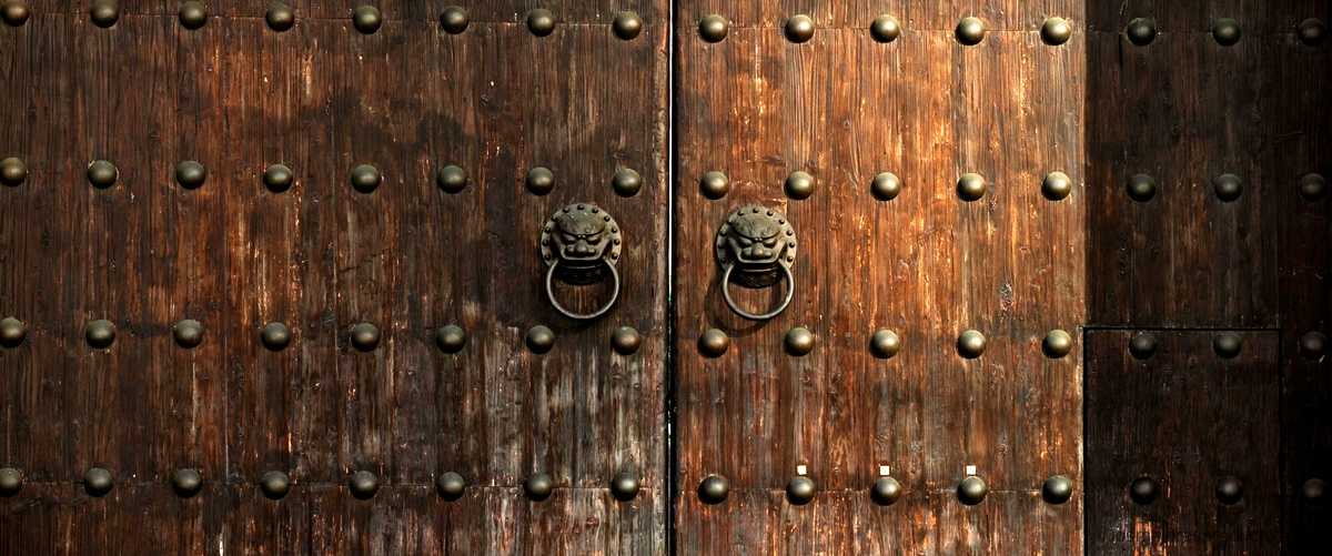 ¿Qué tipos de bisagras existen para puertas?