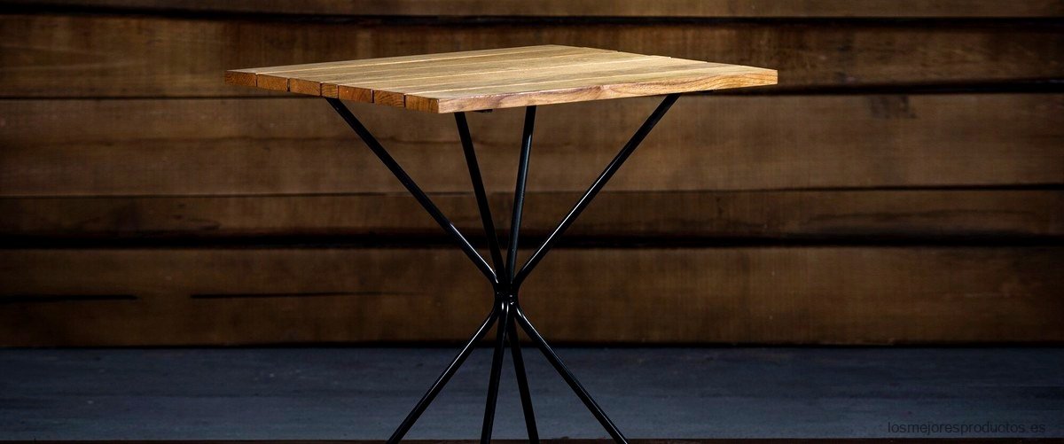 ¿Cómo se llaman las mesas que se doblan?