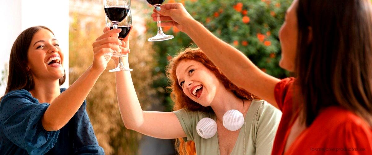 ¿Cómo son las copas para servir vino?
