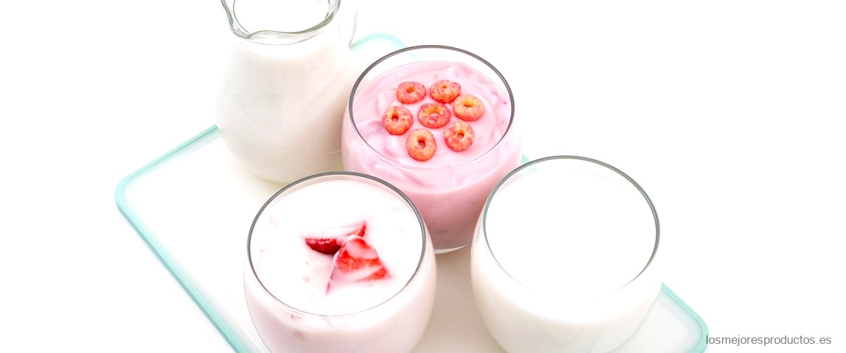 ¿Cuáles son los beneficios del yogur natural sin azúcar?