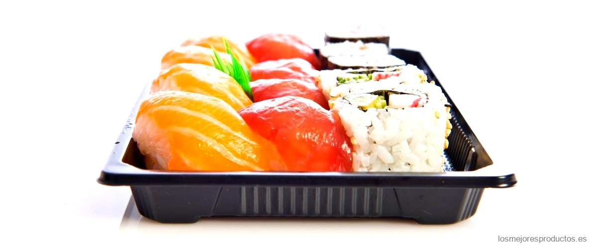 ¿Cuáles son los tipos de sushi?