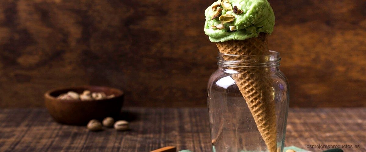 ¿Cuándo se inventó el helado de pistacho?