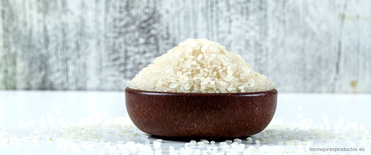 ¿Cuántas calorías tiene la sémola de arroz?