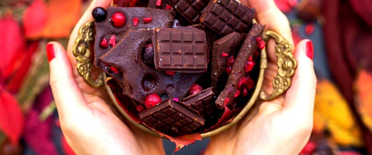 ¿Cuántas calorías tiene un paquete de chocolate?