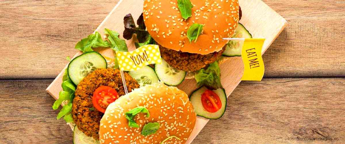 ¿Cuántas calorías tiene una hamburguesa de espinacas?