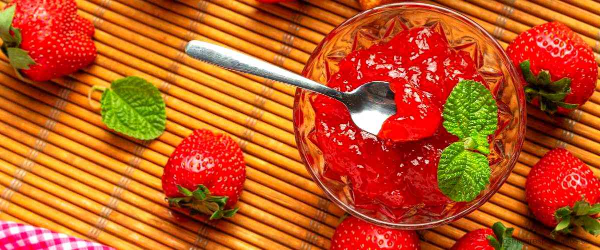 ¿Cuánto azúcar tiene la gelatina de Mercadona?
