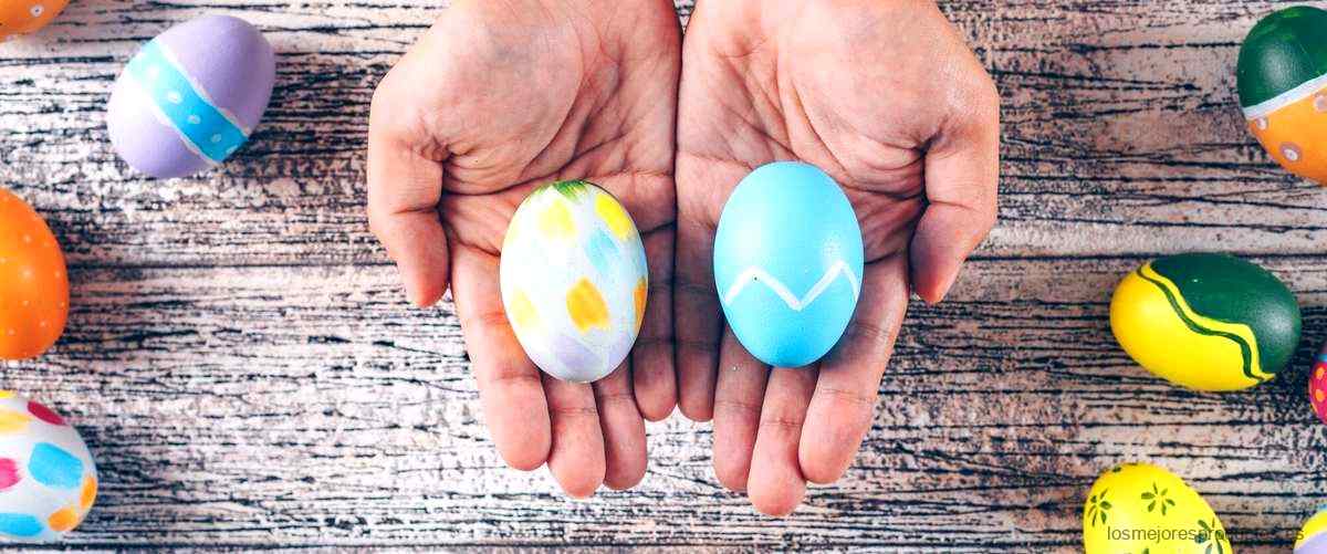¿Cuánto pesa un huevo grande de Pascua?