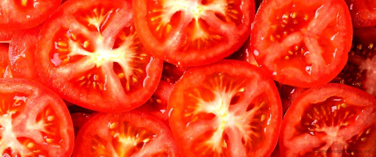 ¿Cuánto pesa un tomate seco?