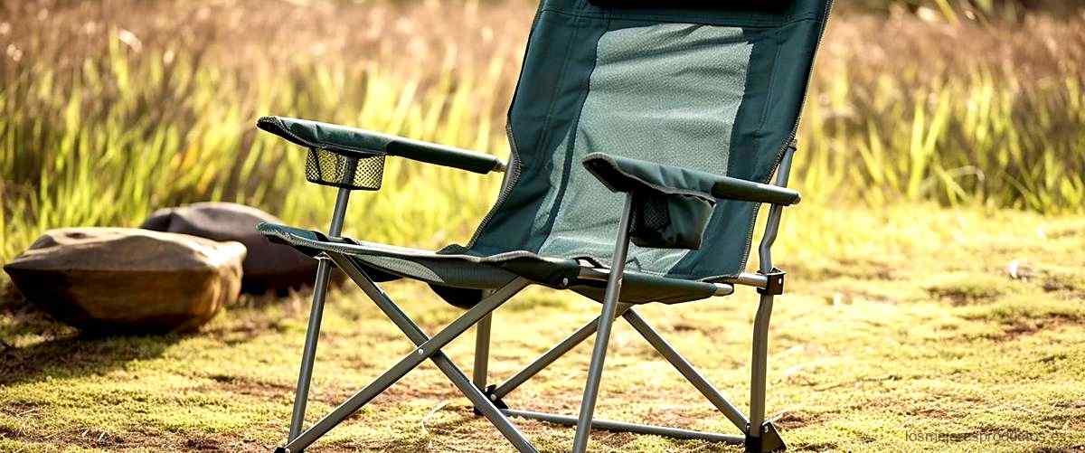 ¿Cuánto peso puede soportar una silla de camping?