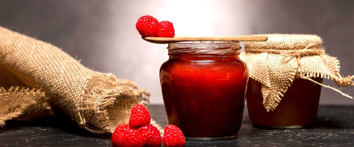 ¿De qué componentes está hecha la mermelada de fresa?