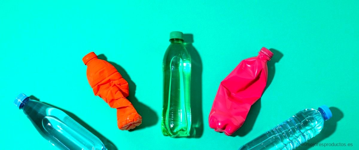 ¿Qué tipo de botellas de plástico se pueden reutilizar?