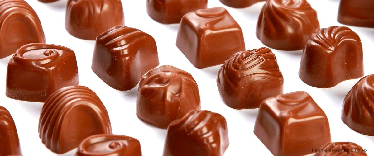 ¿Qué tipo de chocolate se utiliza para la cascada de chocolate?
