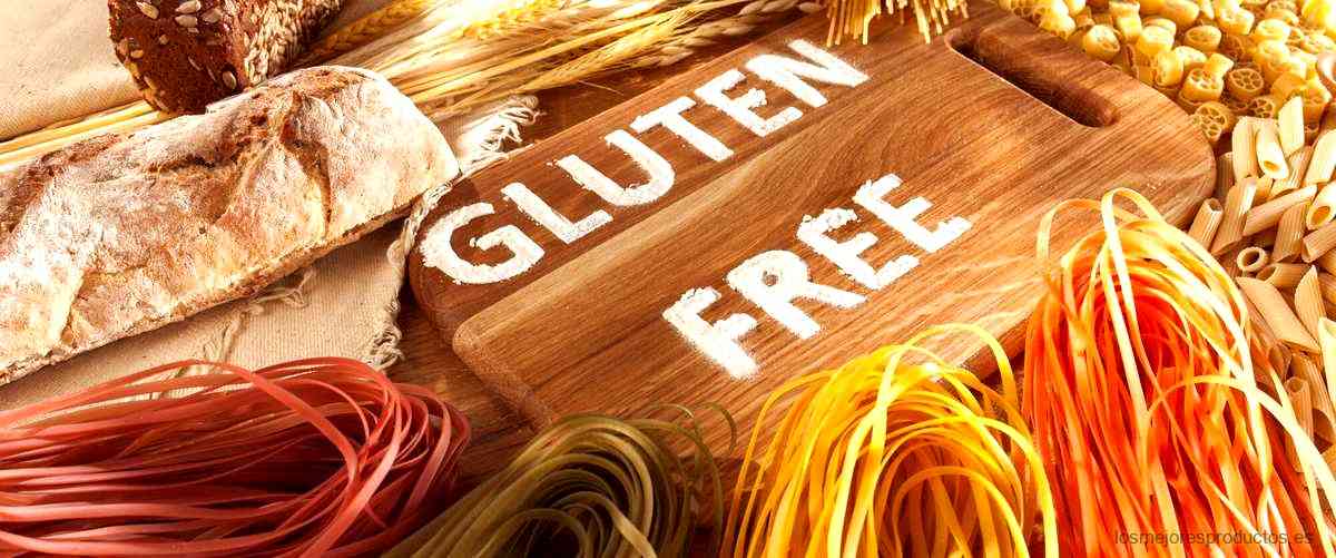 ¿Qué tipo de harina no contiene gluten?